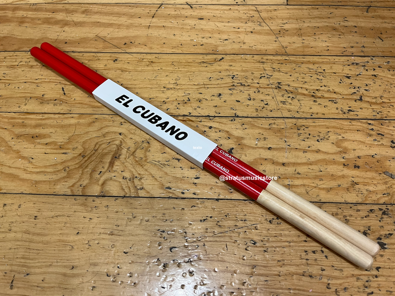 BAQUETAS TIMBAL EL CUBANO SR2RED